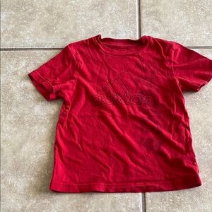 Adidas Kids' Vibrant Red Tee